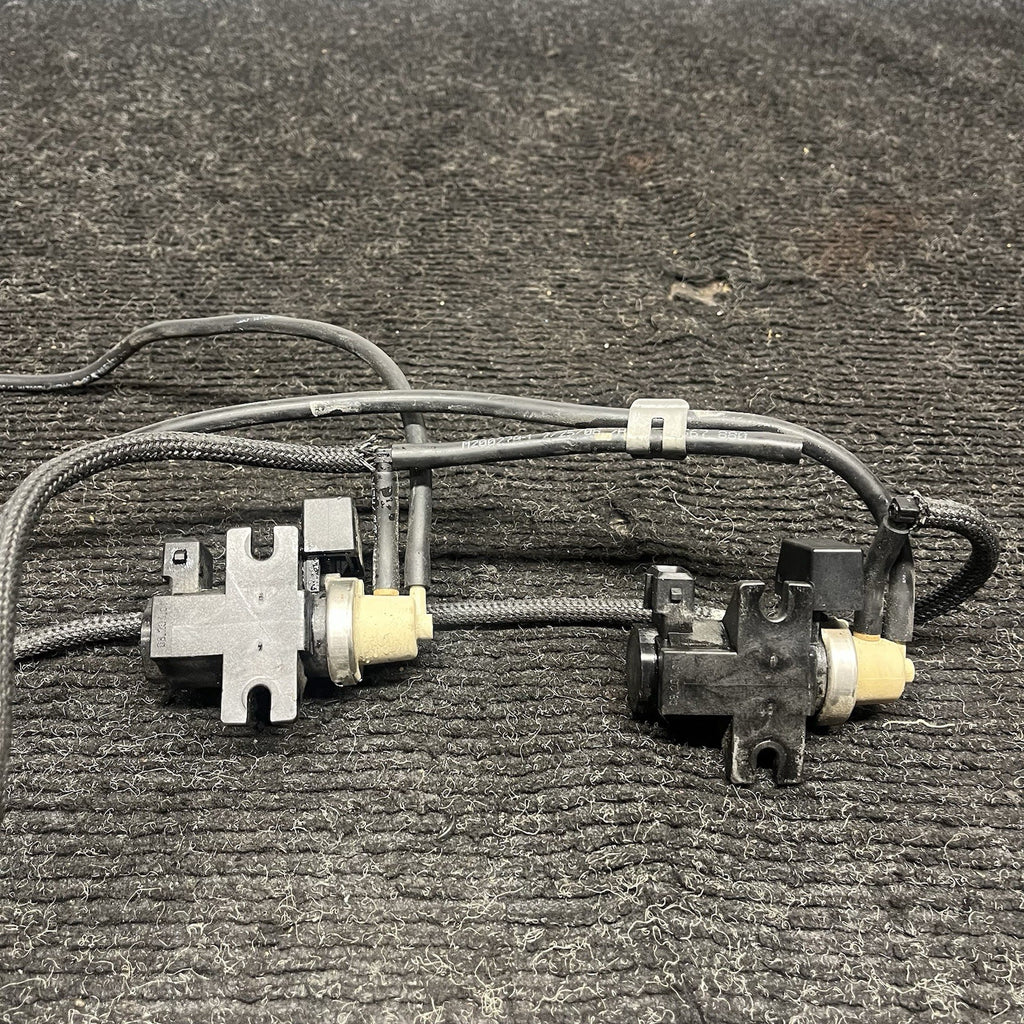☑️ 06-13 OEM BMW E90 E92 N54 Turbo Charger Air Pressure Boost Solenoid Valve SET
