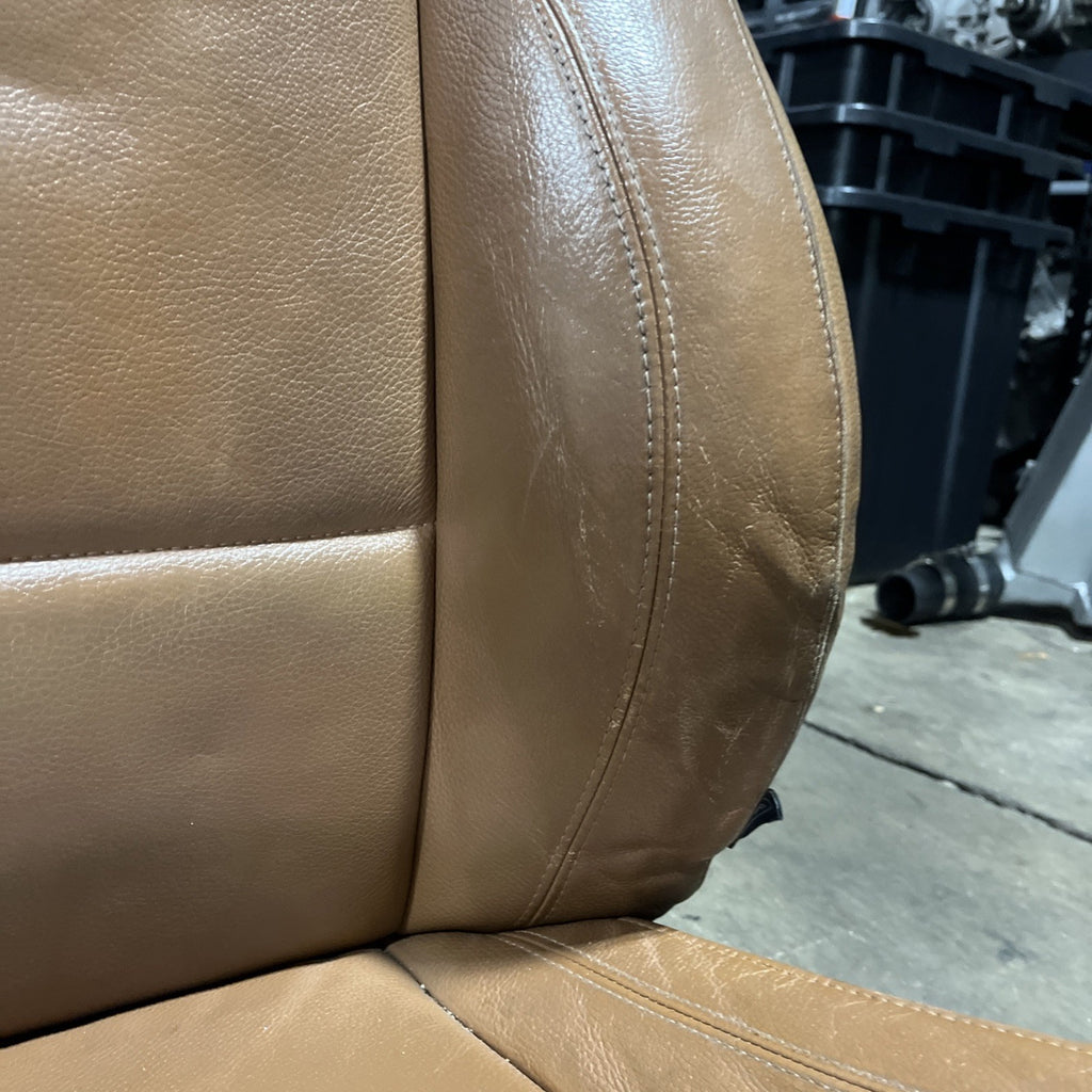 ☑️ 07-13 OEM BMW E92 Front Left Right SPORT Seats Black Dakota Leather HEATED
