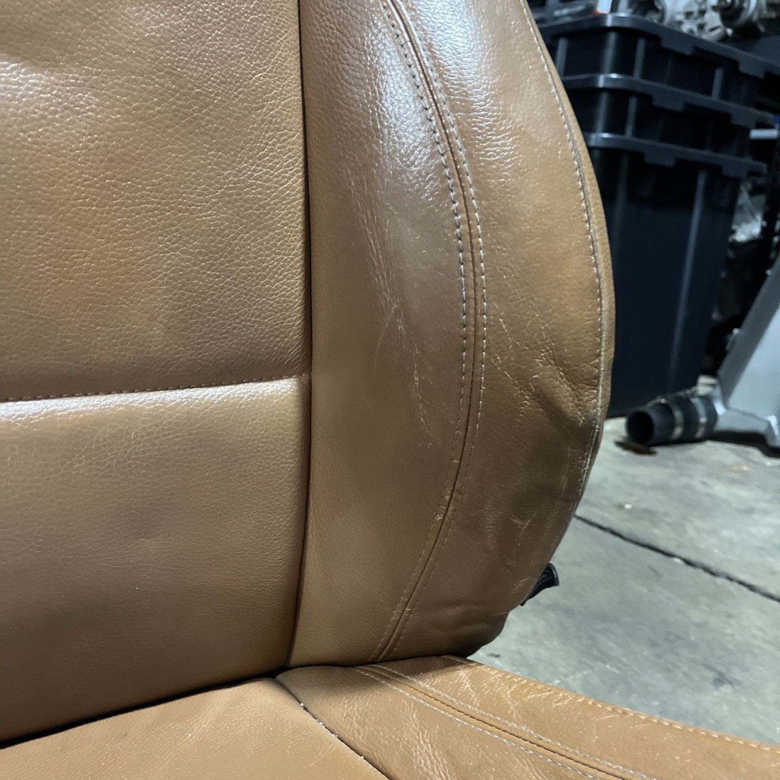 ☑️ 07-13 OEM BMW E92 Front Left Right SPORT Seats Black Dakota Leather HEATED