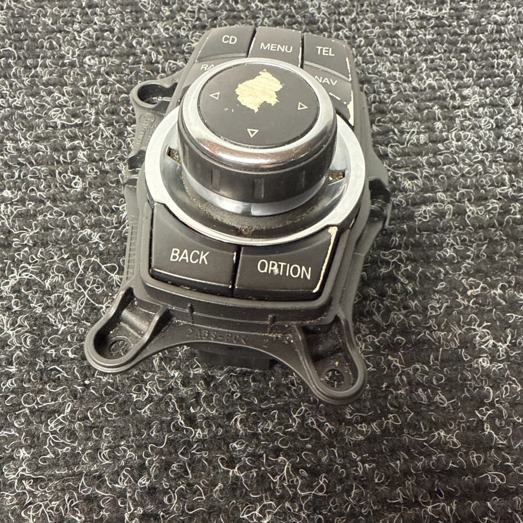 ☑️09-13 BMW E90 E92 E93 335 CIC NAVIGATION MENU IDRIVE MEDIA SWITCH KNOB 9213311