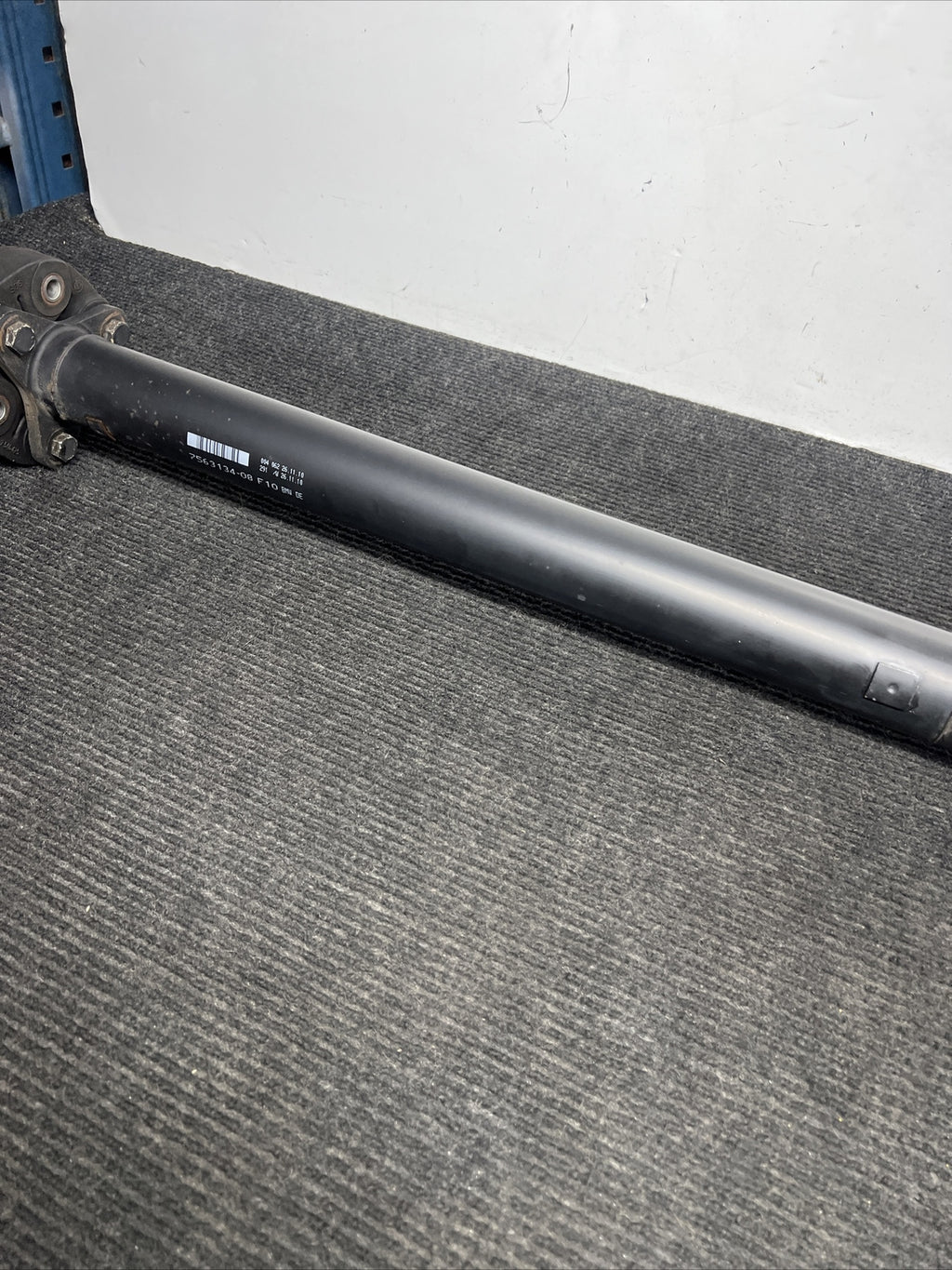 ☑️ 11-13 BMW F10 535i DRIVESHAFT MANUAL RWD N55 Miles DRIVE SHAFT 7563134