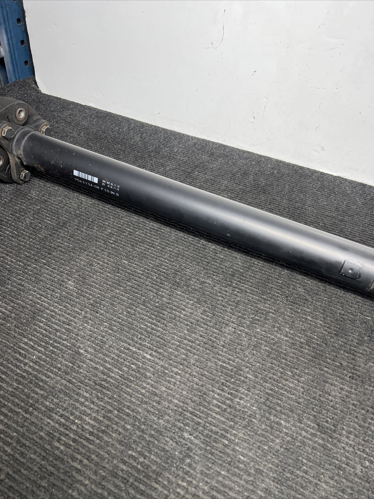 ☑️ 11-13 BMW F10 535i DRIVESHAFT MANUAL RWD N55 Miles DRIVE SHAFT 7563134