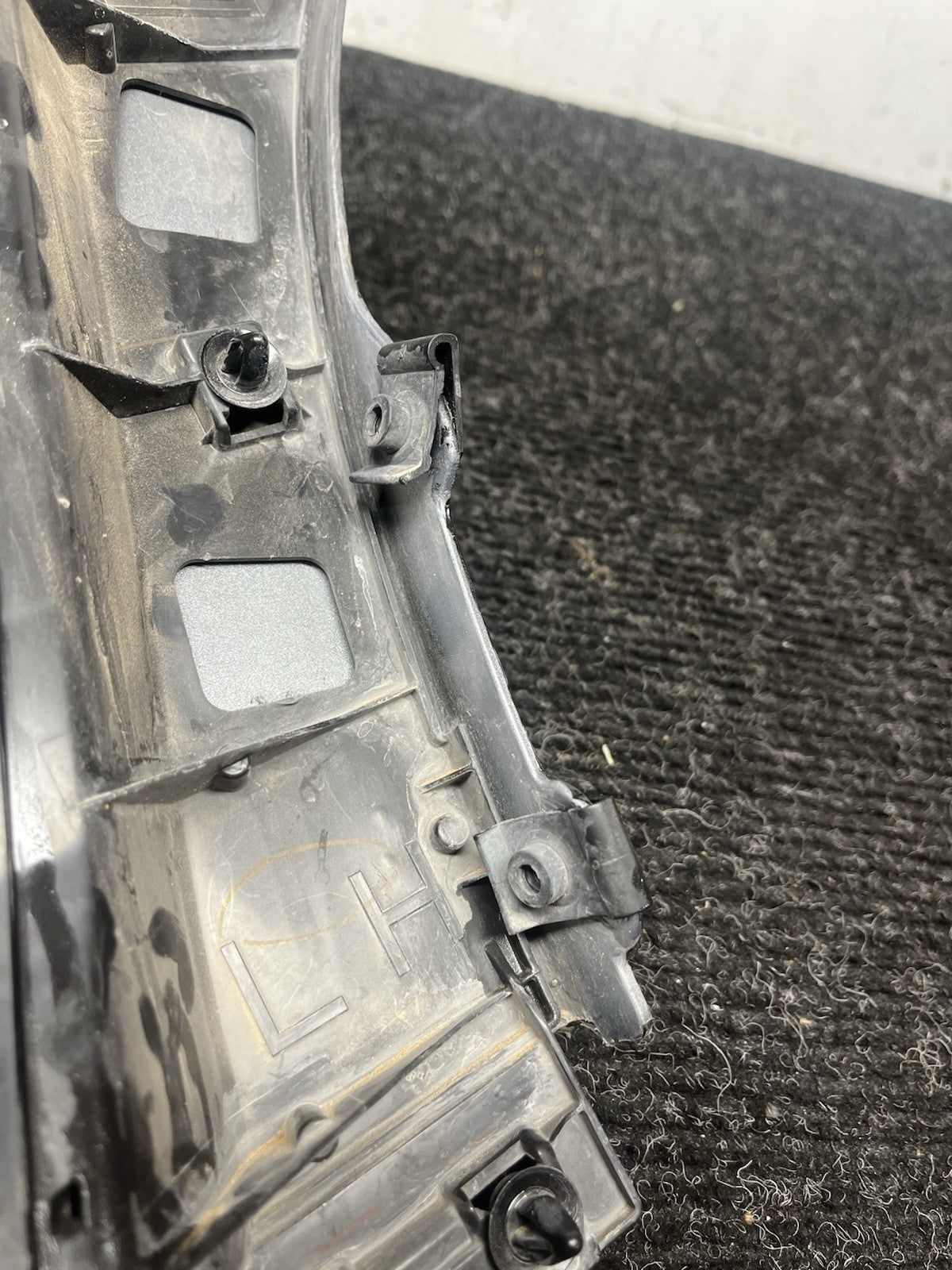 ☑️ 2015 2021 SUBARU WRX STI FRONT LEFT FENDER MOLDING GARNISH OEM BLACK