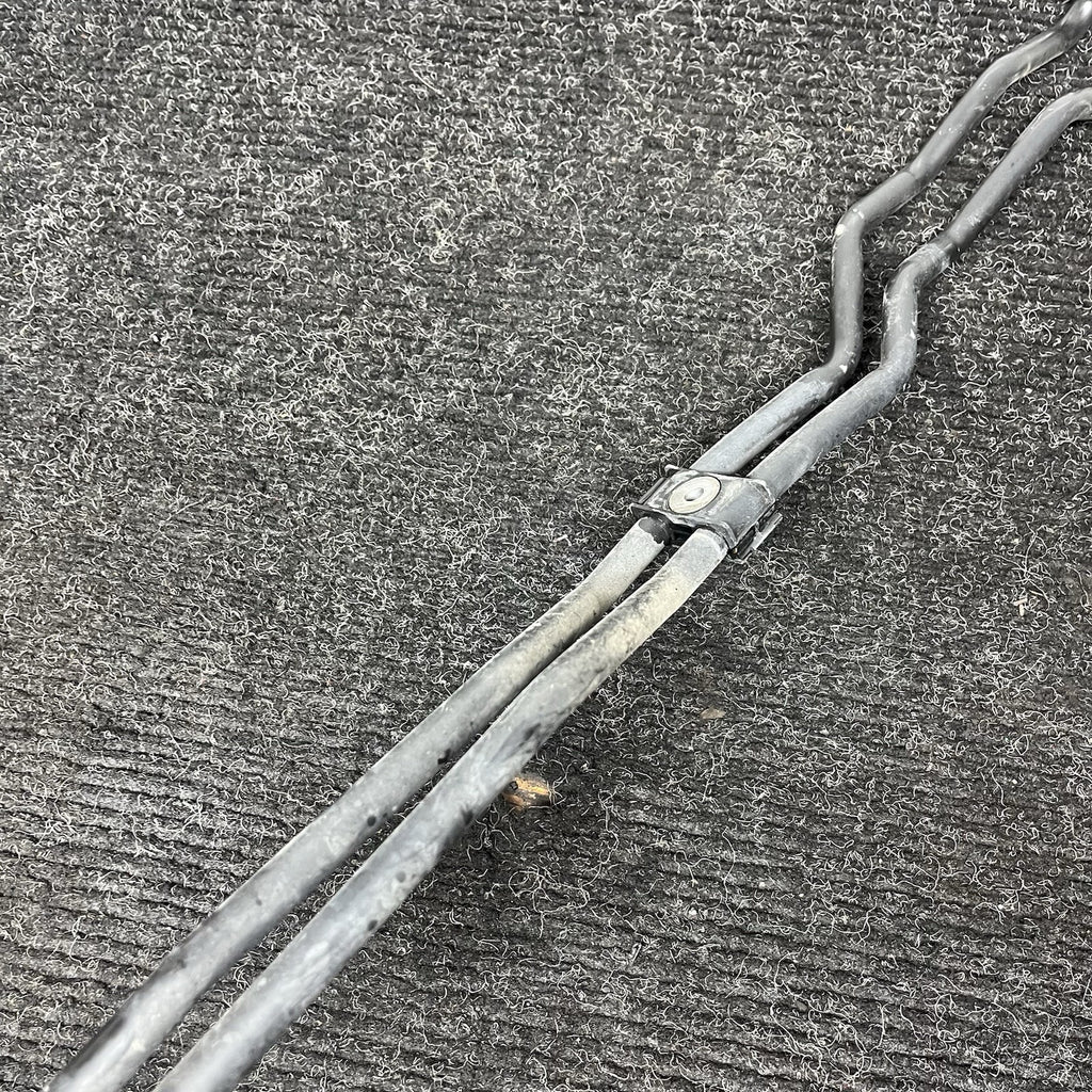 ☑️ BMW E90 E92 E91 328i N52 Automatic Transmission Oil Cooler Lines RWD OEM