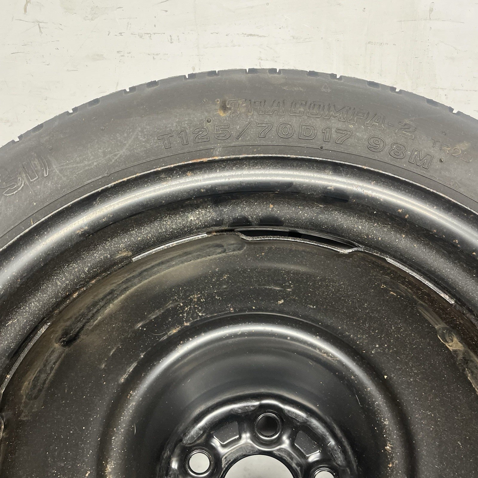 ☑️2008-2014 Subaru Impreza WRX STi OEM Factory Emergency Spare Wheel Donut Tire