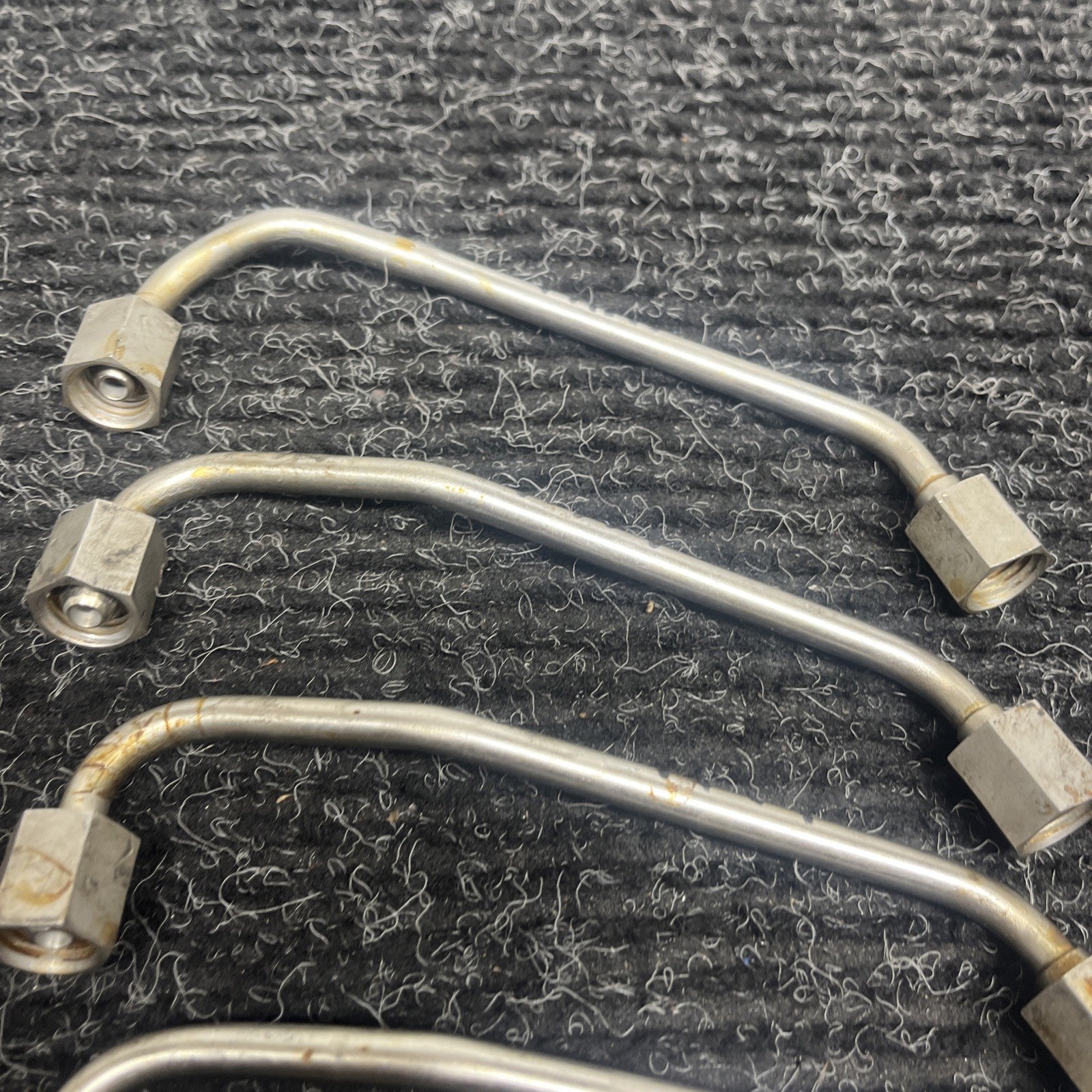 ☑️ 07-13 BMW N54 135i 335i 535i HIGH PRESSURE FUEL INJECTOR LINES PIPE SET OEM