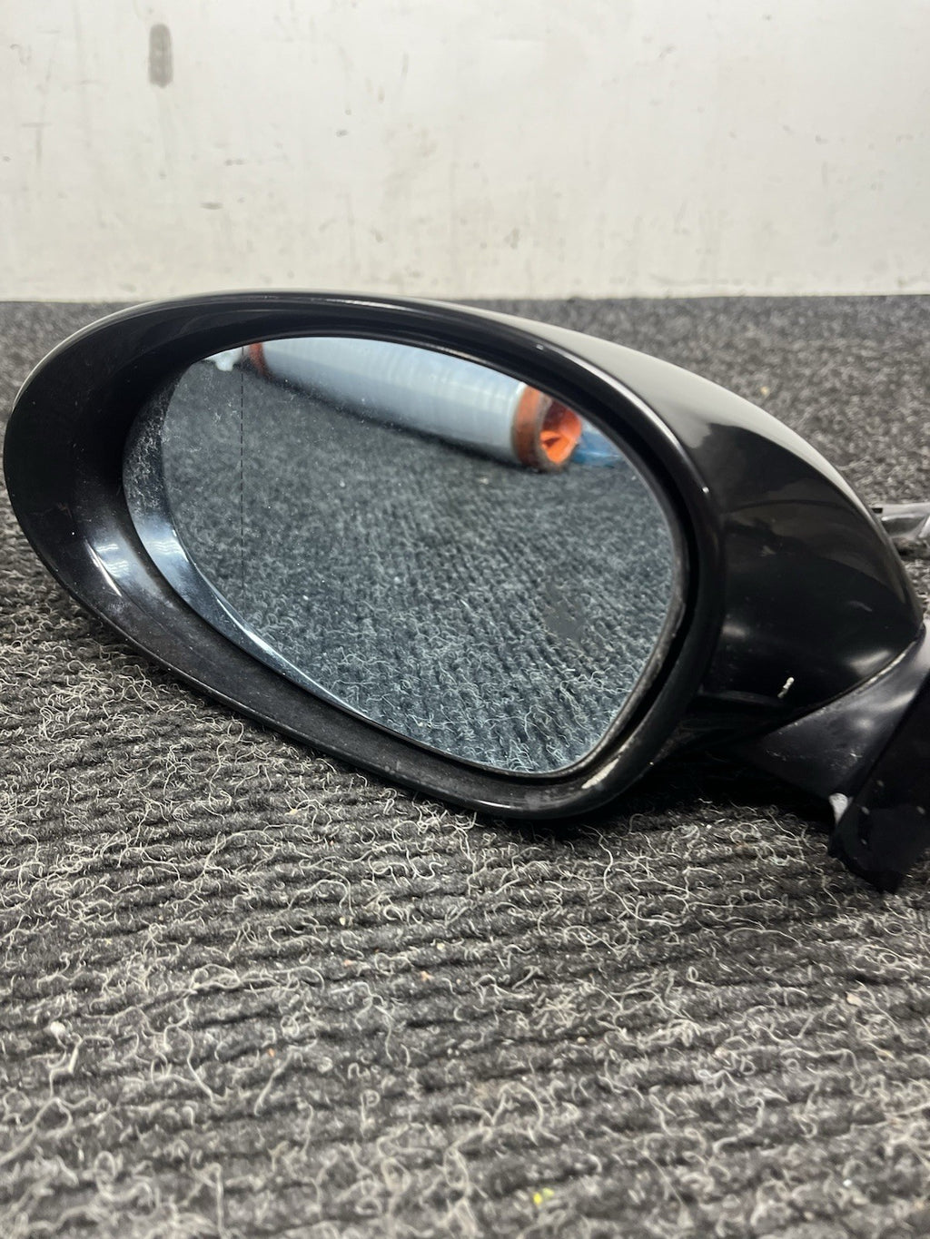 ☑️ 03-08 BMW Z4 Left Driver Side Door View Mirror Assembly Oem Black