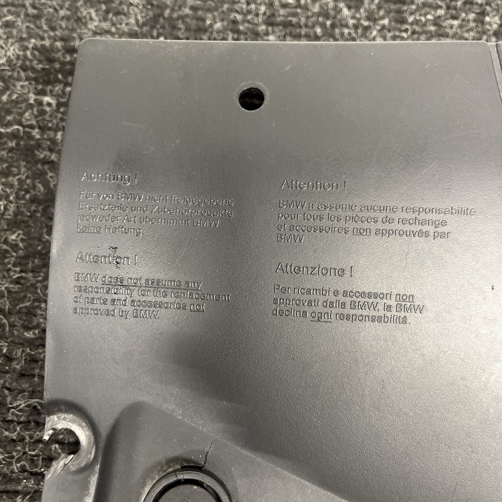 ☑️ 03-08 BMW E85 E86 Z4 Engine Motor Radiator Upper Deflector Shield Cover OEM