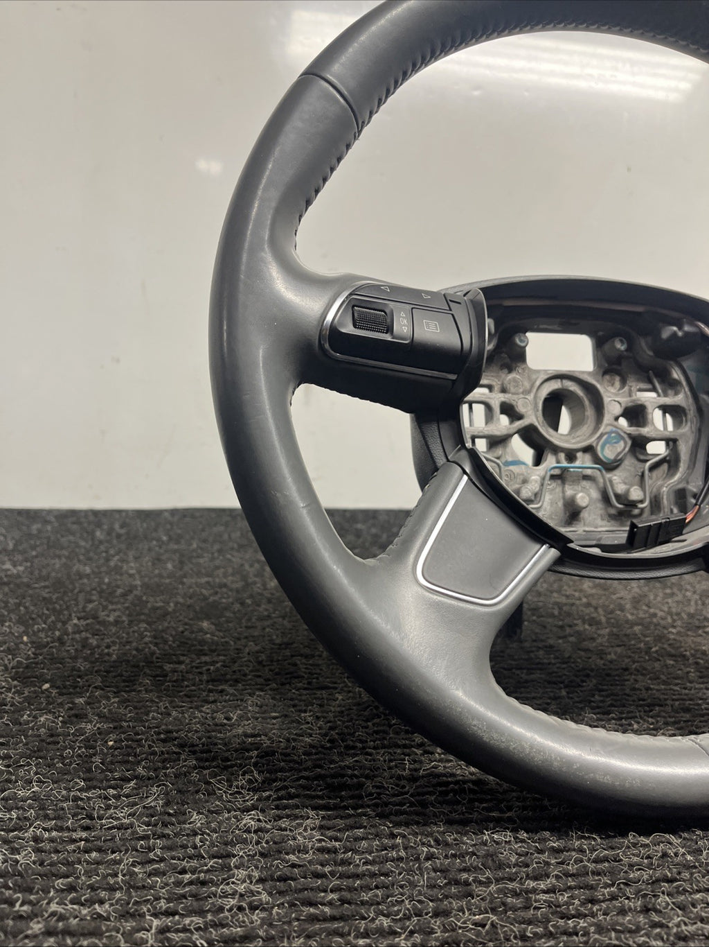 ☑️ 2013-2017 AUDI A4 S4 AllRoad Q5 SQ5 Q7 STEERING WHEEL 4 SPOKE 4L0419091AC OEM