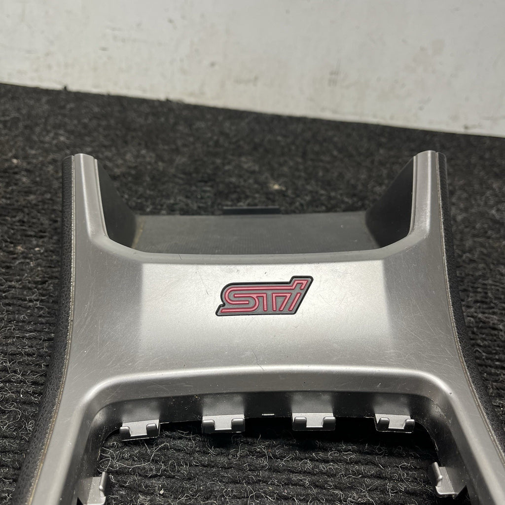 ☑️ 2008-2014 Subaru Impreza WRX STI Shifter Boot Trim Console Surround OEM 08-14