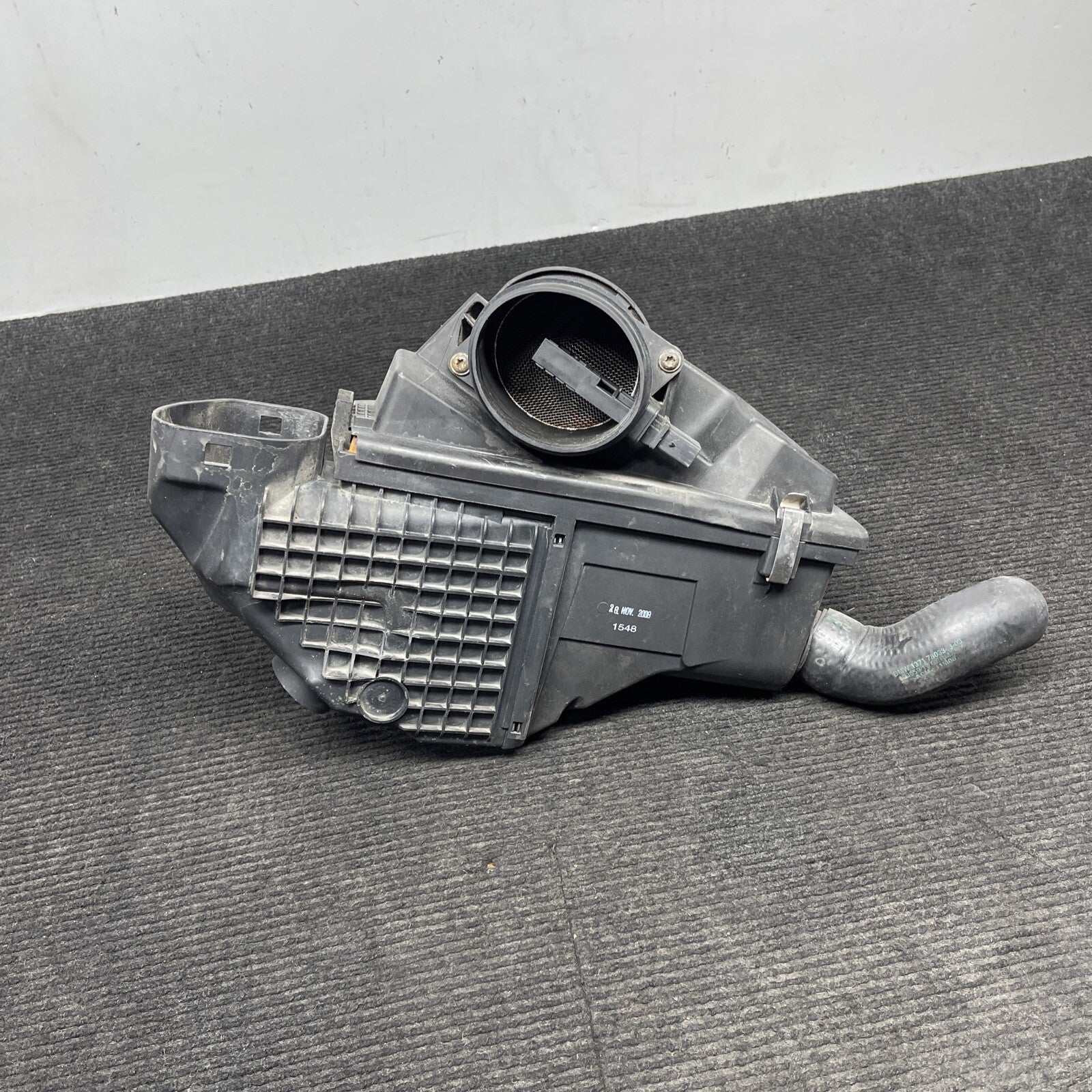 ☑️ 09-11 OEM BMW E90 335d M57 Diesel Engine Air Filter Housing Intake Silencer