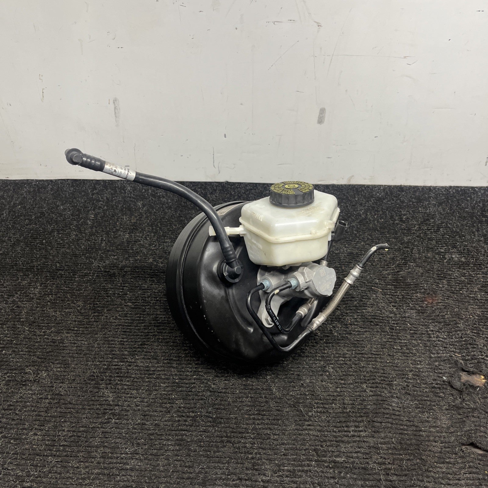 ☑️ 2012-2018 BMW F30 3-SERIES N20 BRAKE BOOSTER MASTER CYLINDER W/ RESERVOIR OEM