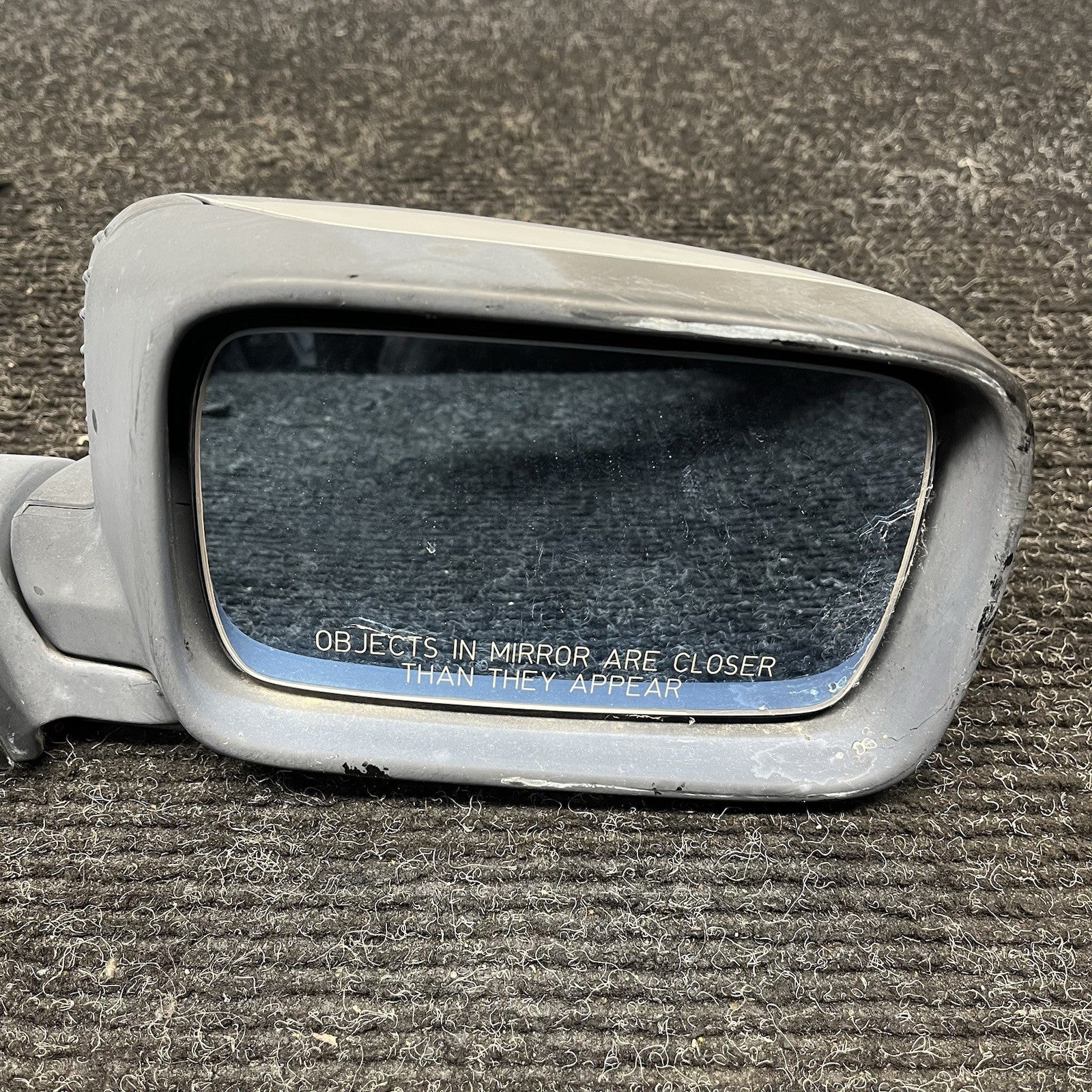 ☑️ 1996-1999 BMW E36 3 Series Sedan Right RH Passenger Side Mirror OEM Gray