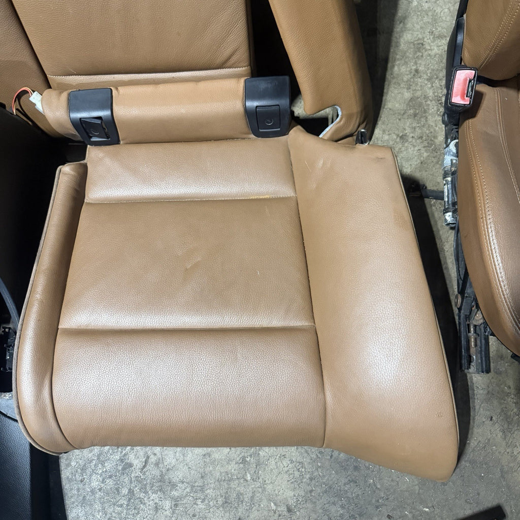 ☑️ 07-13 BMW E93 335 Convertible OEM Saddle Brown Interior Seats Complete Heated