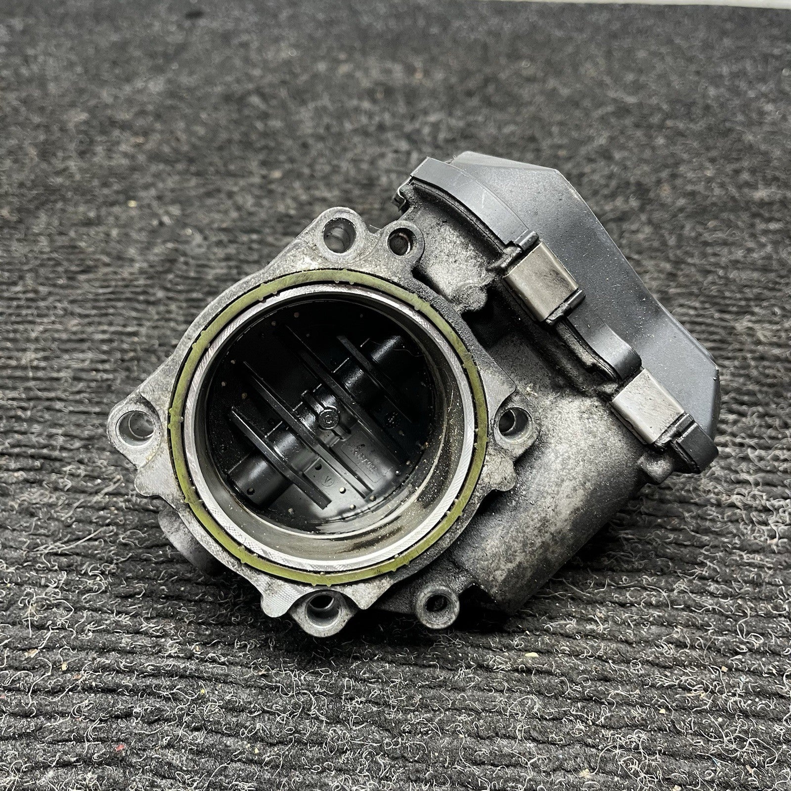 ☑️ 09-12 BMW F01 F02 750Li 4.4L N63 Engine Left Throttle Body 1354 7555944 OEM