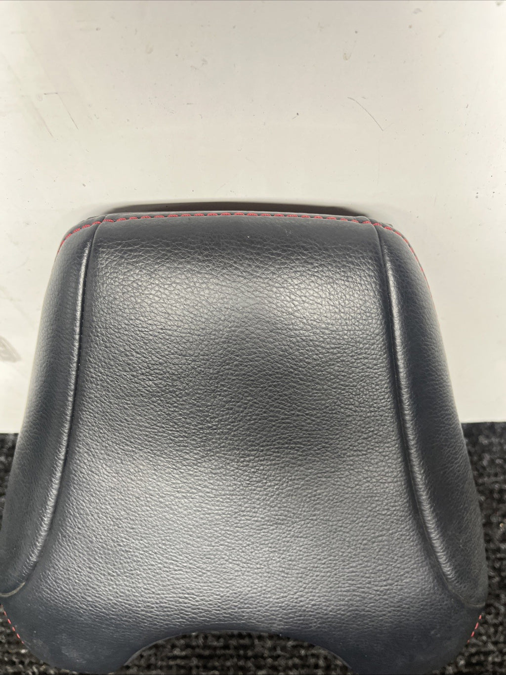 ☑️ 2013-2018 SCION FRS GT86 FRONT SEAT LEATHER RED STITCH HEAD REST