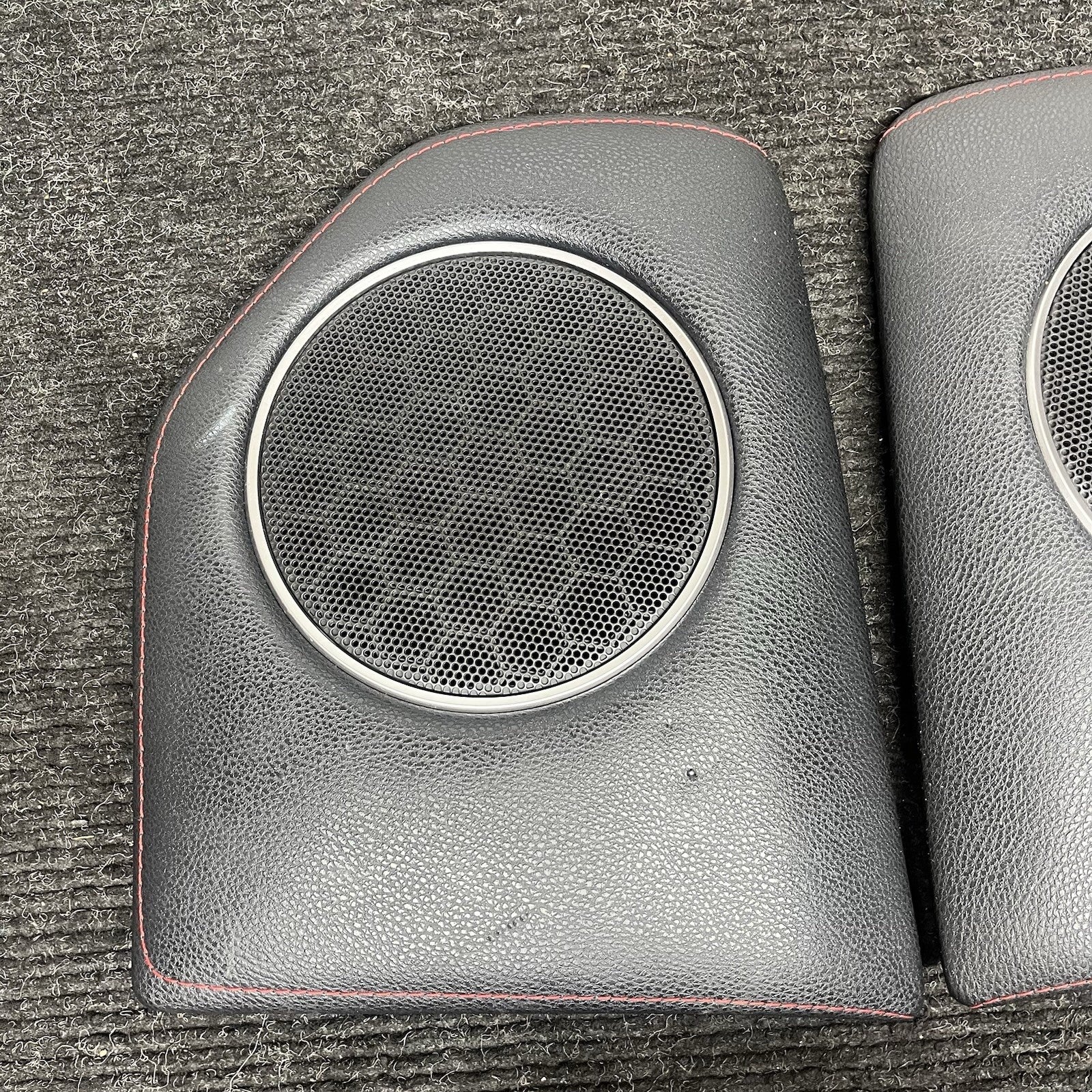 ☑️17-20 GT86 SUBARU BRZ FRONT INTERIOR DOOR PANEL LOWER LEATHER COVER PAIR