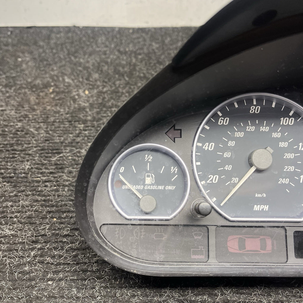 ☑️02-06 BMW E46 330Ci Coupe Convertible Instrument Gauge Cluster Manual OEM 178k