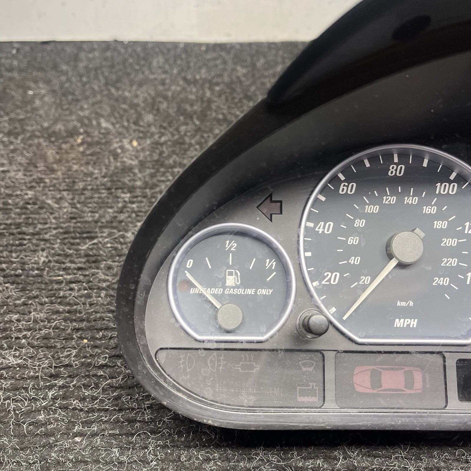 ☑️02-06 BMW E46 330Ci Coupe Convertible Instrument Gauge Cluster Manual OEM 178k