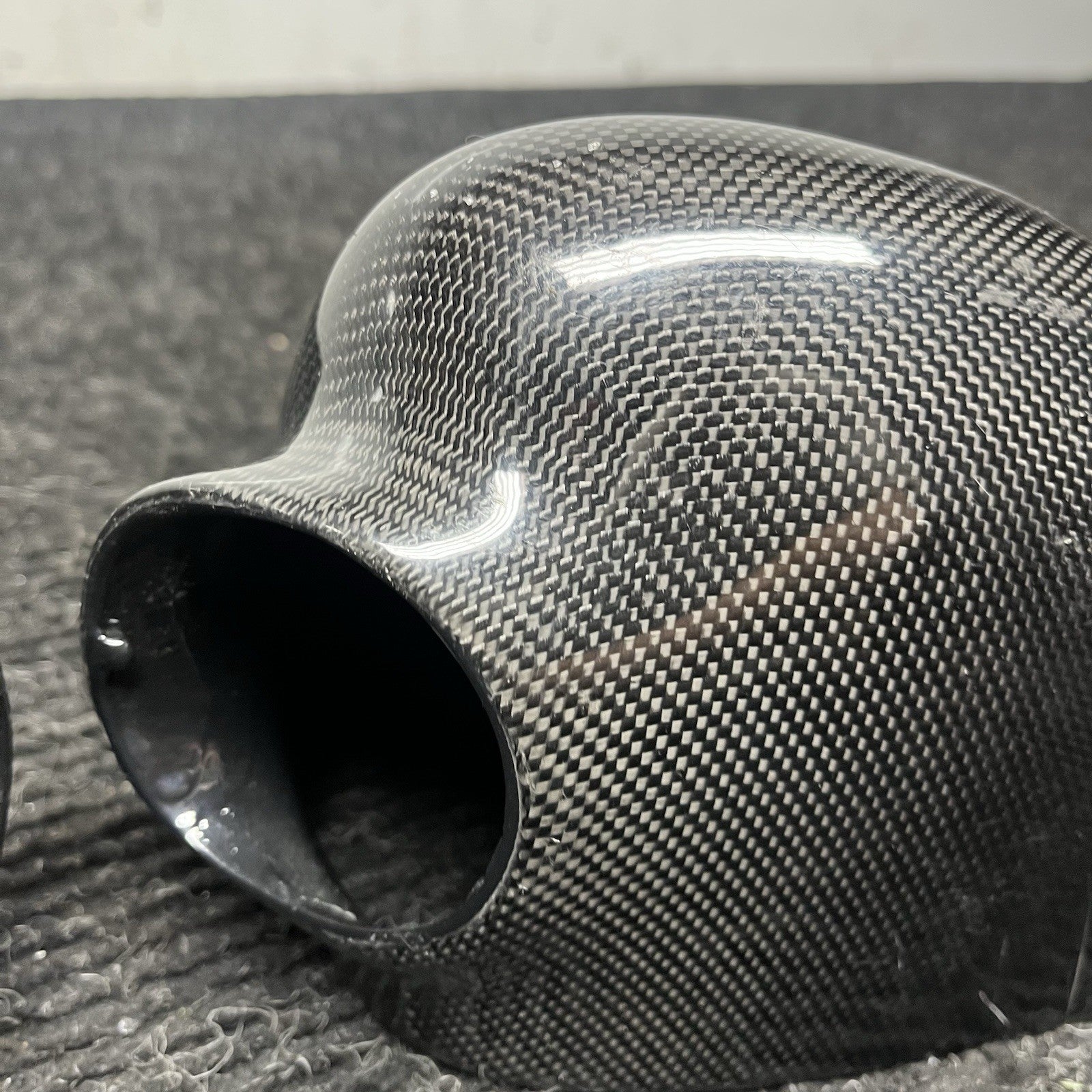 ☑️ Real Carbon Fiber Add-on Side Mirror Cover Caps for BMW M3 E46 2001-2006 NOTE