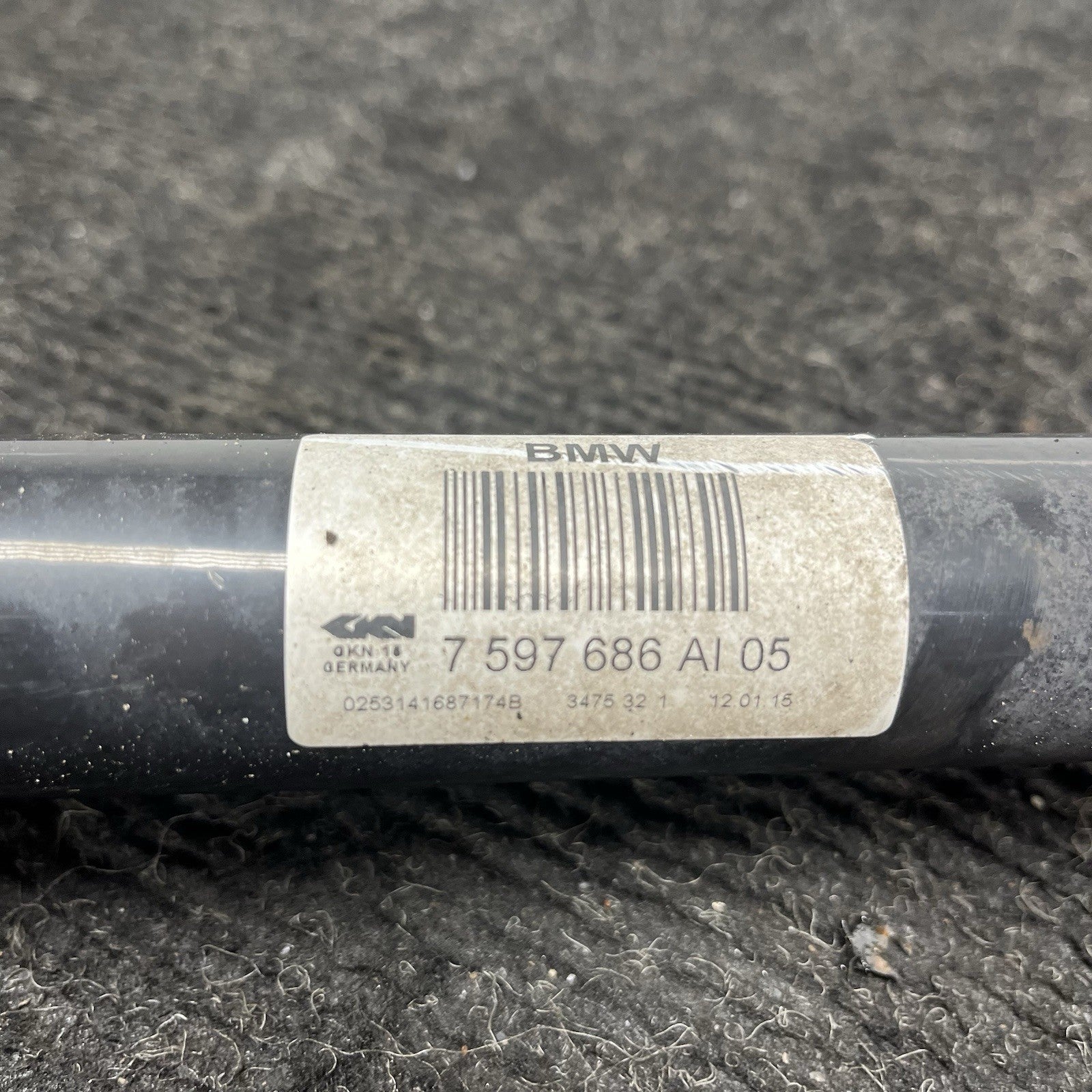 ☑️ 14-16 BMW M235i F22 Rear Right Passenger Side CV Axle Shaft RWD OEM