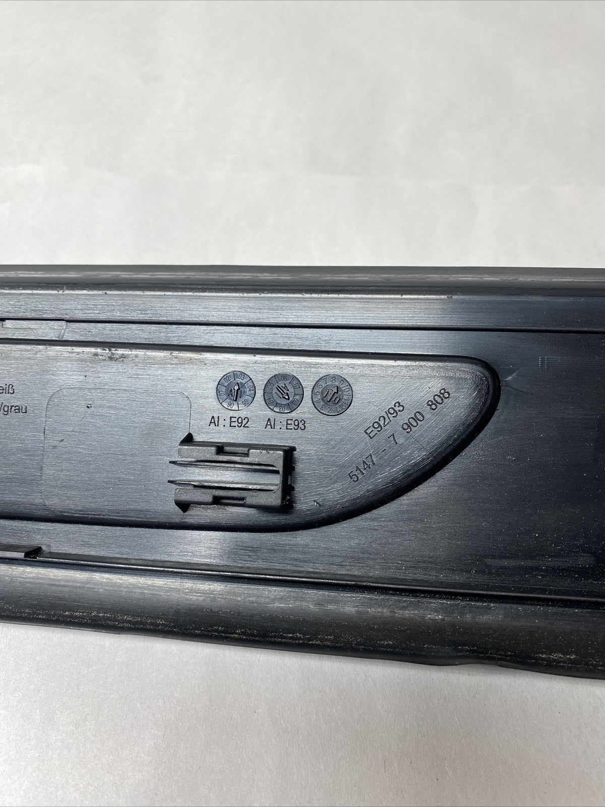 ☑️ 08-13 OEM BMW E92 E93 M3 Right Door Sill Plate Molding Trim M SPORT