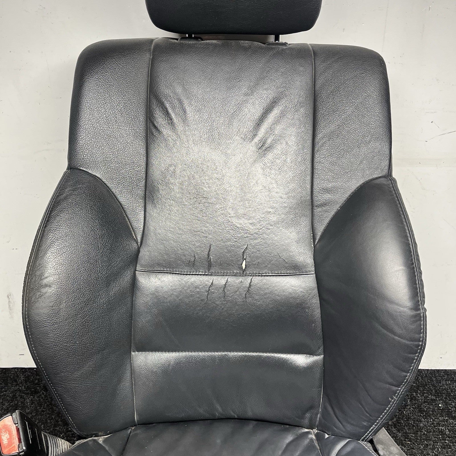 ☑️ OEM BMW E46 325CI 330CI Sedan Front Driver Left Seat Black