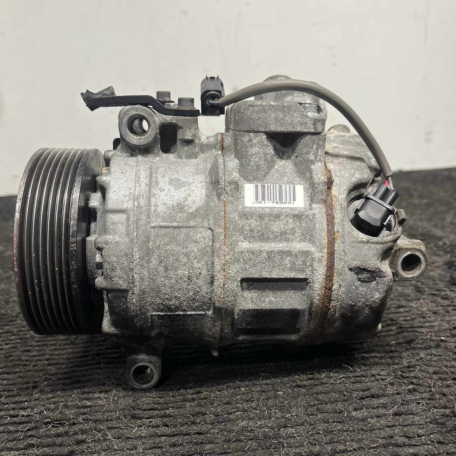 ☑️ BMW E92 135i 335i N54 N55 ENGINE A/C AC COMPRESSOR AIR CONDITIONING UNIT OEM