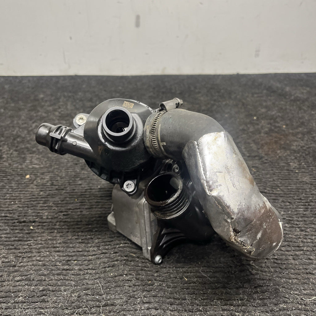 ☑️OEM BMW E82 E90 E92 F10 F13 N54 N55 Electric Water Pump W/ Thermostat 79K Mile