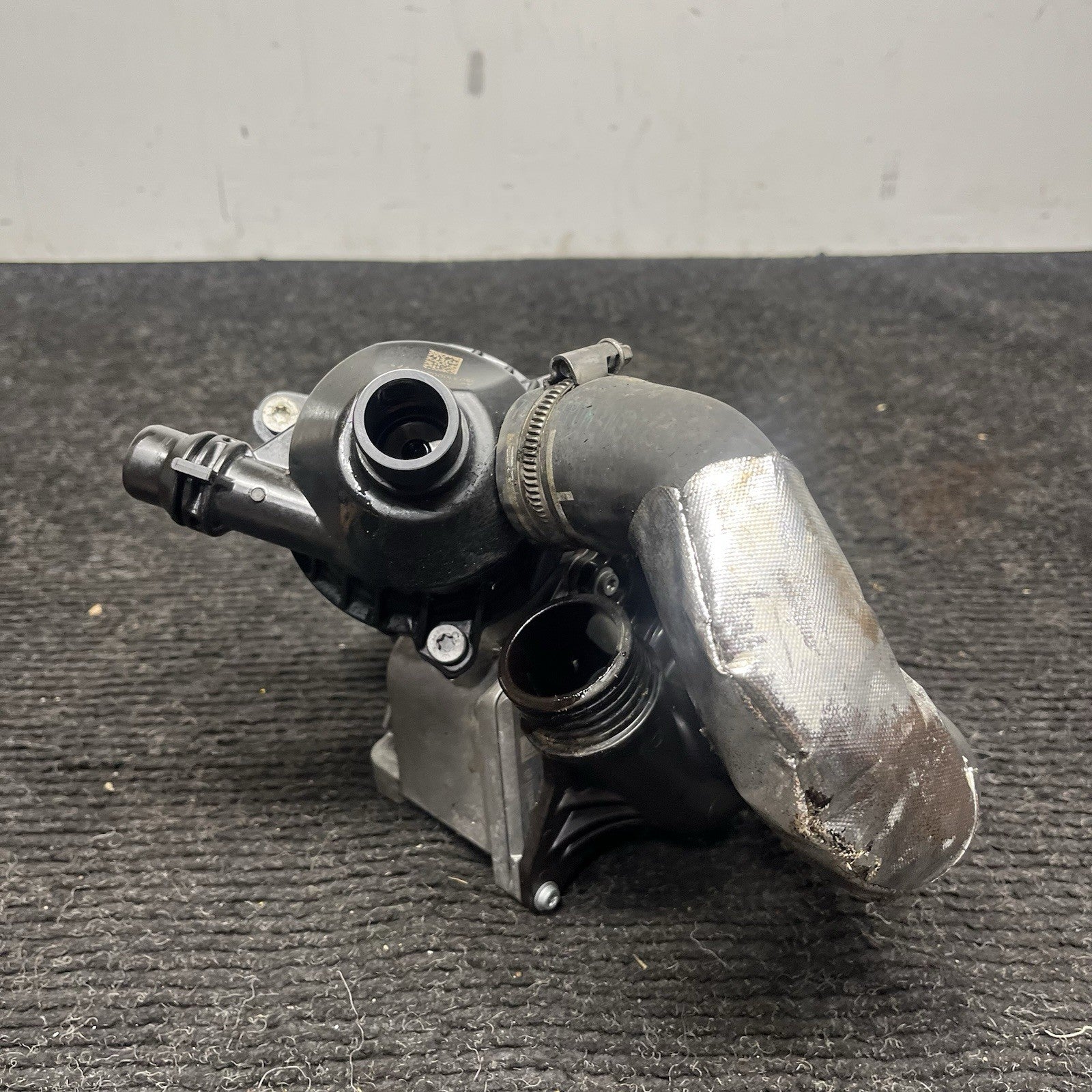 ☑️OEM BMW E82 E90 E92 F10 F13 N54 N55 Electric Water Pump W/ Thermostat 79K Mile