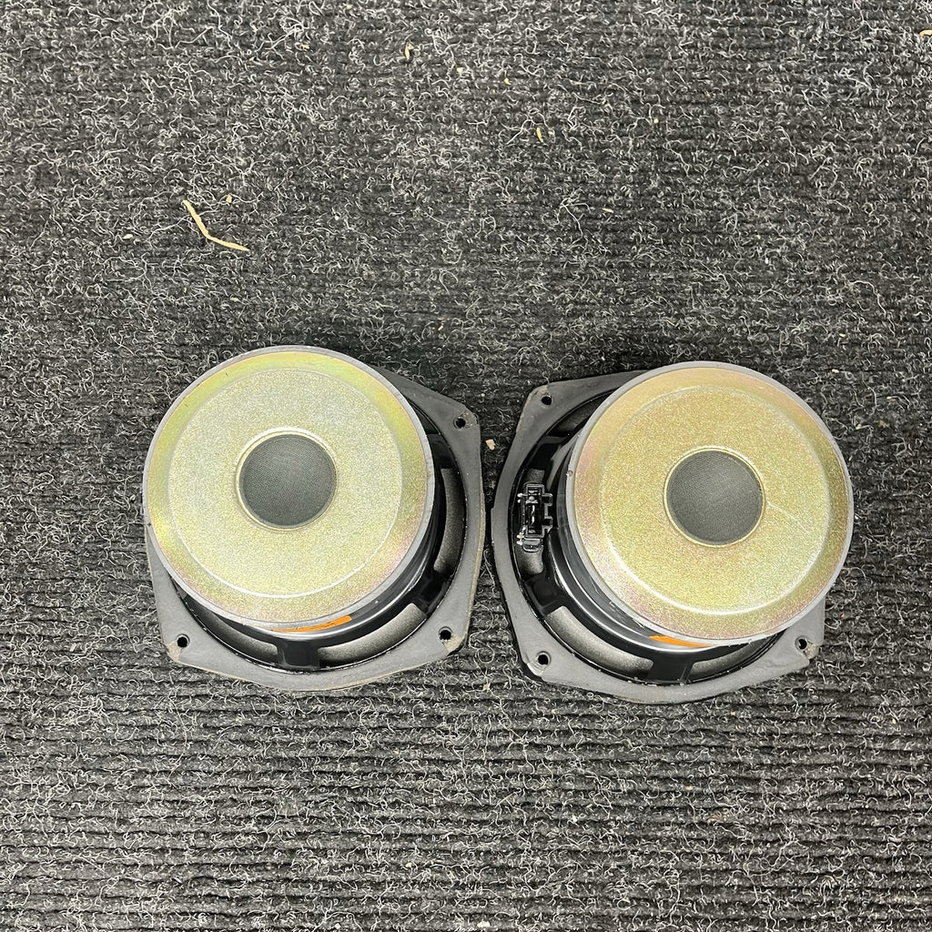 ☑️ 03-08 BMW E85 Z4 SET OF 2 REAR LEFT & RIGHT TOP HI-FI SUBWOOFER SPEAKER OEM