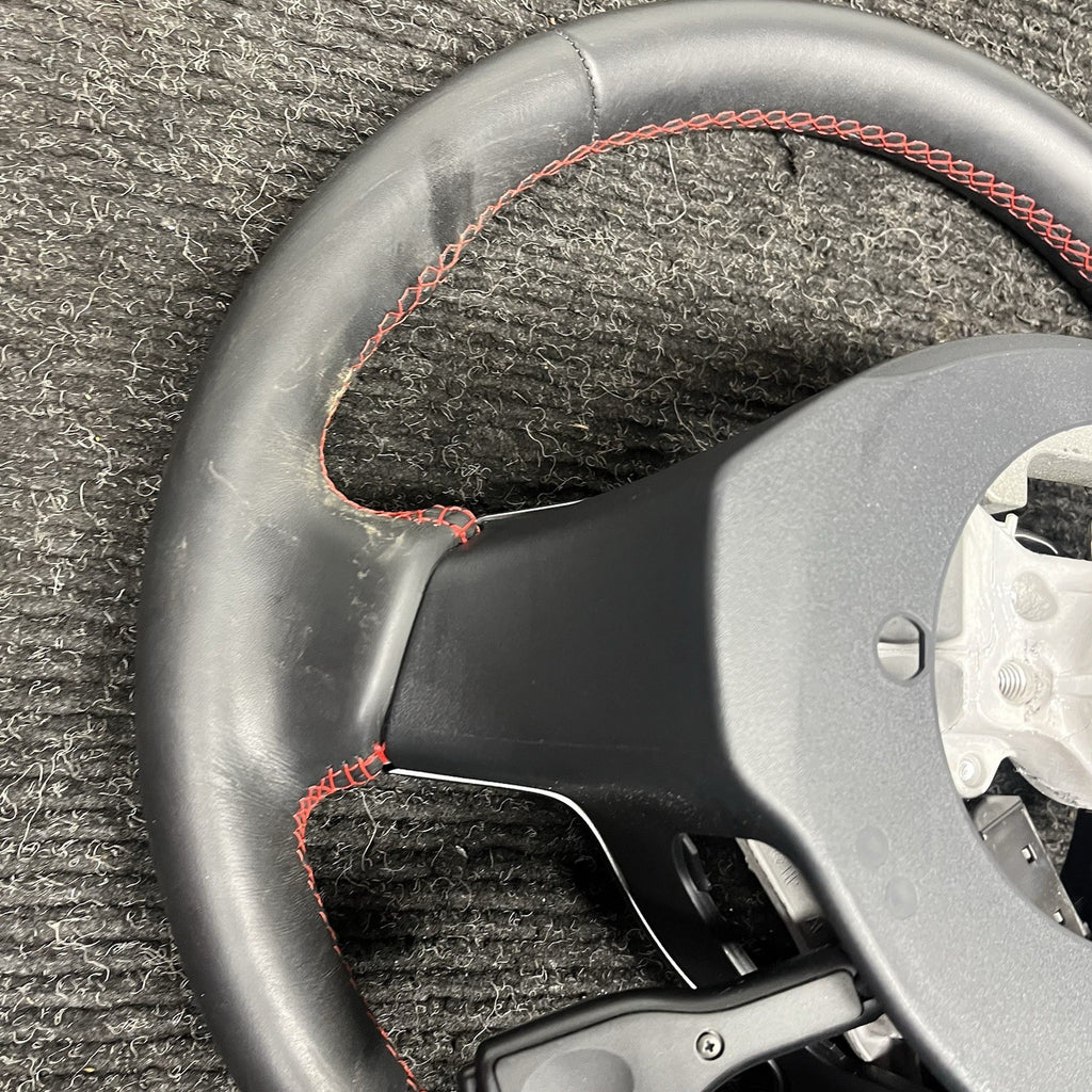 ☑️ 22-24 SUBARU BRZ STEERING WHEEL LEATHER BLACK OEM MANUAL GS131-16410