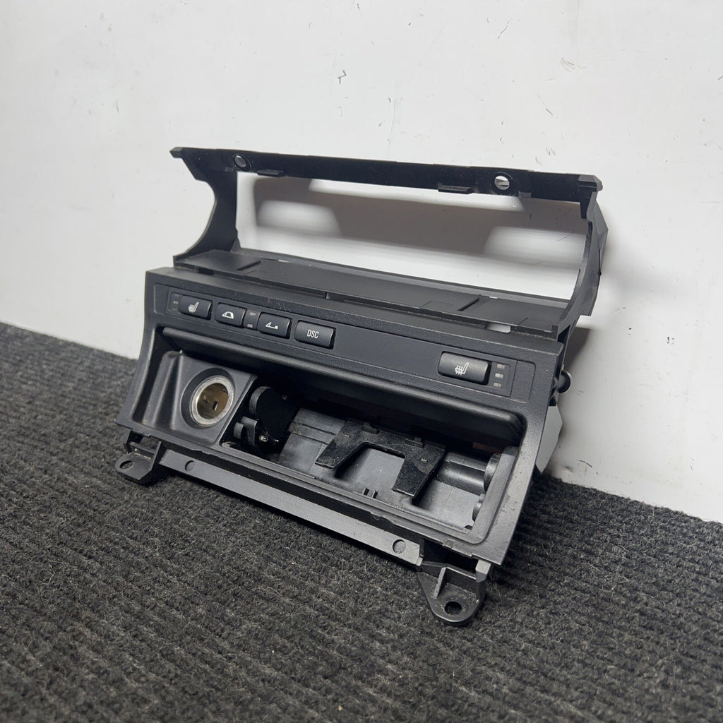 ☑️ 01-06 E46 BMW CONVERTIBLE FRONT ASHTRAY CENTER CONSOLE COMPARTMENTS COMPLETE