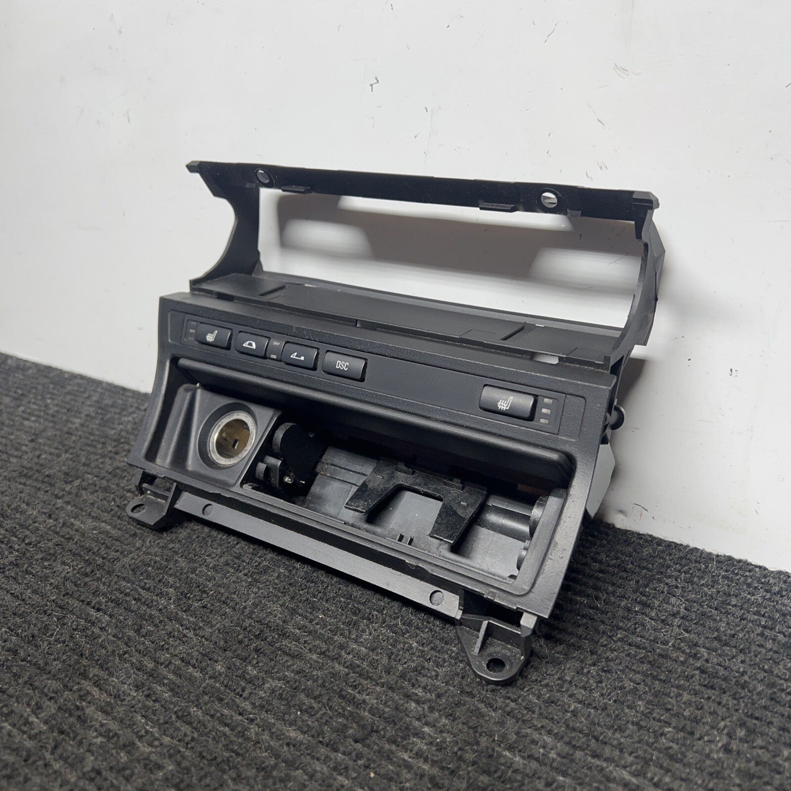 ☑️ 01-06 E46 BMW CONVERTIBLE FRONT ASHTRAY CENTER CONSOLE COMPARTMENTS COMPLETE