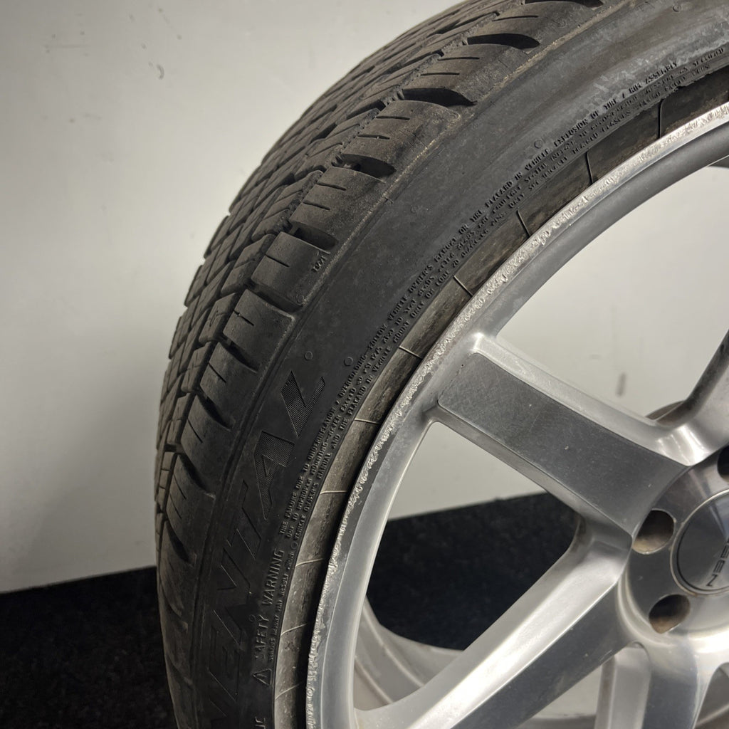 ☑️ ONE Vossen CV3 Silver Wheel W/TIRE & Cap 20x10.5 et30 5x112