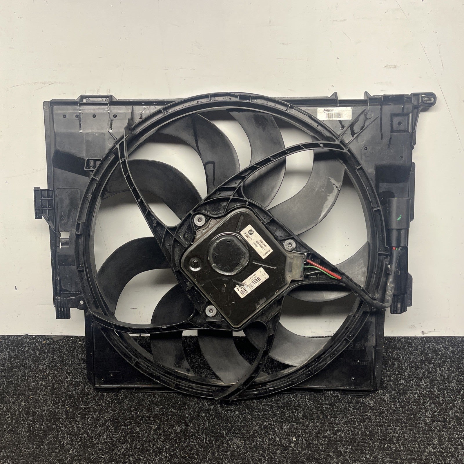 ☑️ 12-16 OEM BMW F22 F23 F30 F32 F33 F36 F87 M2 Radiator Cooling Fan Shroud 850W