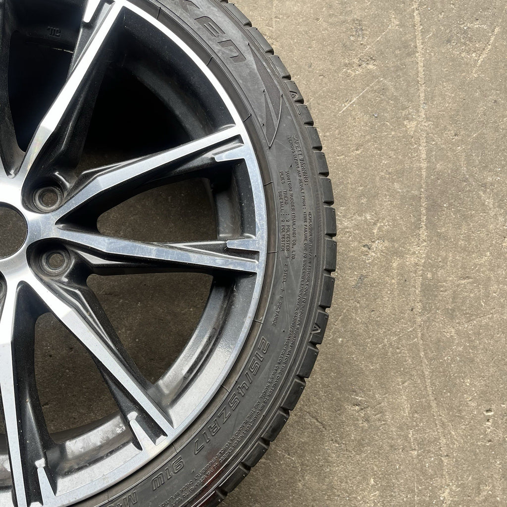 ☑️ 2017-2020 Toyota 86 OEM Factory 17" 5x100 Wheel Set Rim 17x7J ET48