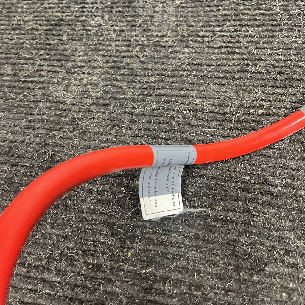 ☑️ 06-13 OEM BMW E82 E90 E92 E88 Battery Plus Pole Terminal Positive Red Cable