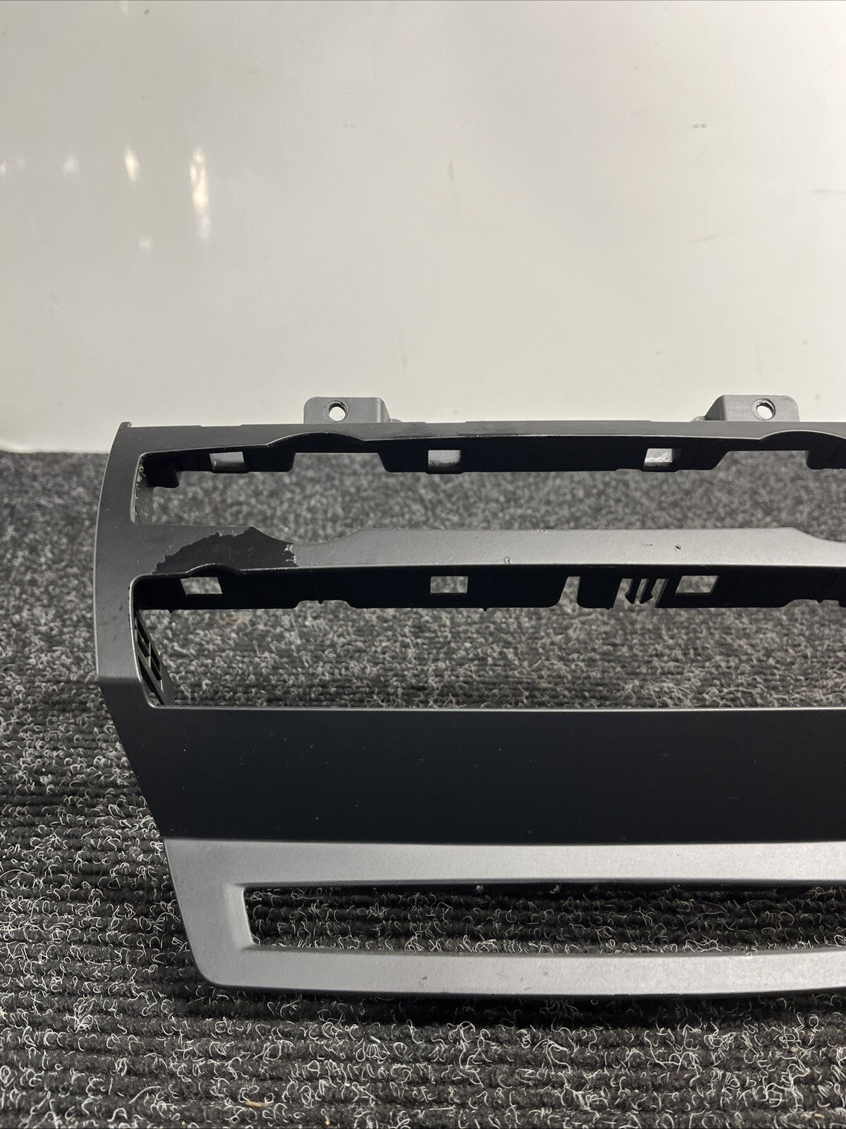 ☑️ 2007-2013 BMW X5 E70 X6 E71 RADIO CLIMATE TRIM COVER CENTER 0117730 OEM