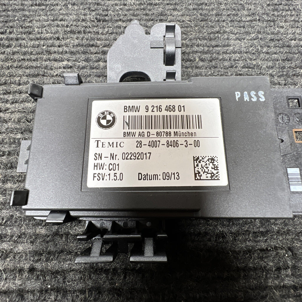 ☑️BMW 528i 535i 550i F10 REAR LEFT SEAT HEAT HEATED CONTROL MODULE OEM 2011-2016