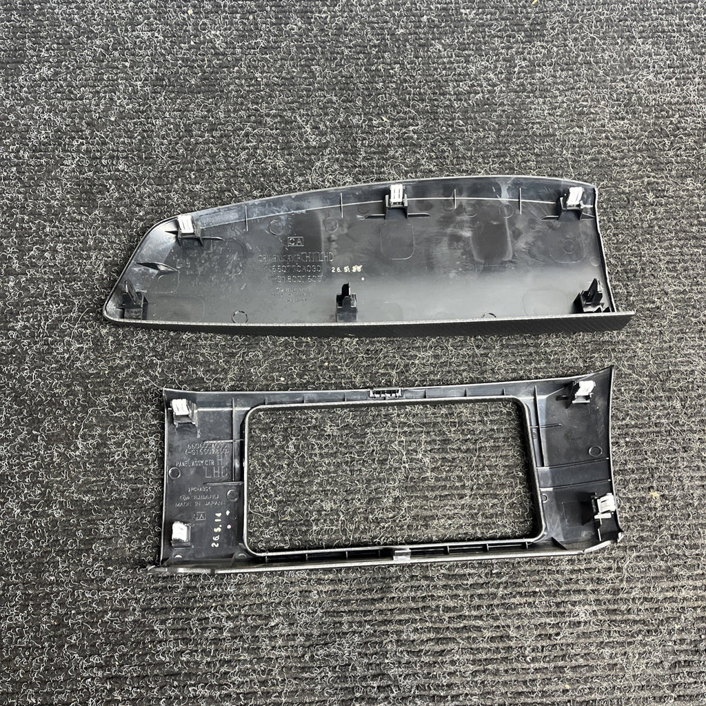 ☑️ 2013-2016 Subaru BRZ Radio Trim Bezel Carbon Scion FRS 10 Series Light Up