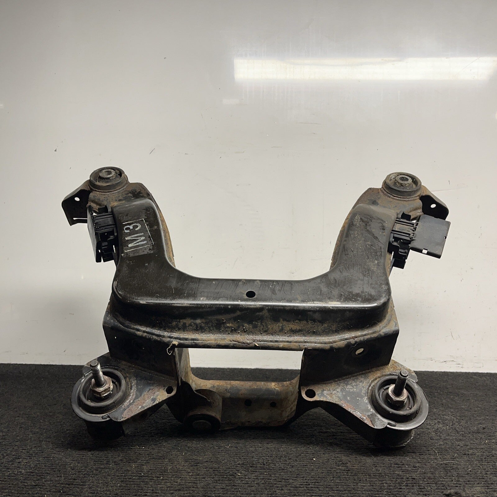 ☑️ 95-99 Bmw E36 M3 Rear Lower Axle Suspension Carrier Subframe Cradle OEM