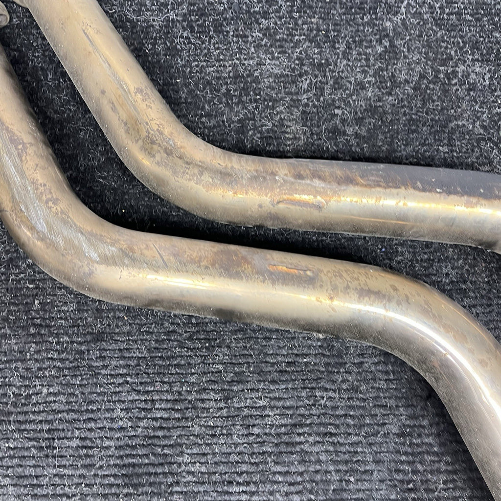 ☑️ 01-06 BMW E46 M3 Section 1 Exhaust Pipes W/ Resonator