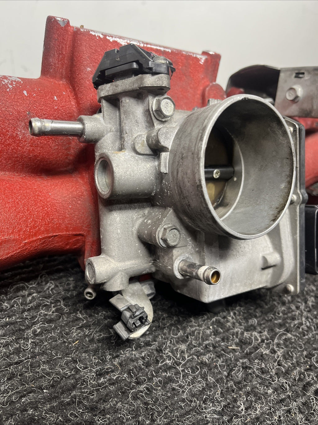 ☑️ 2008-2014 Subaru WRX STI Intake Manifold Assembly W/ Throttle Body OEM 08-14