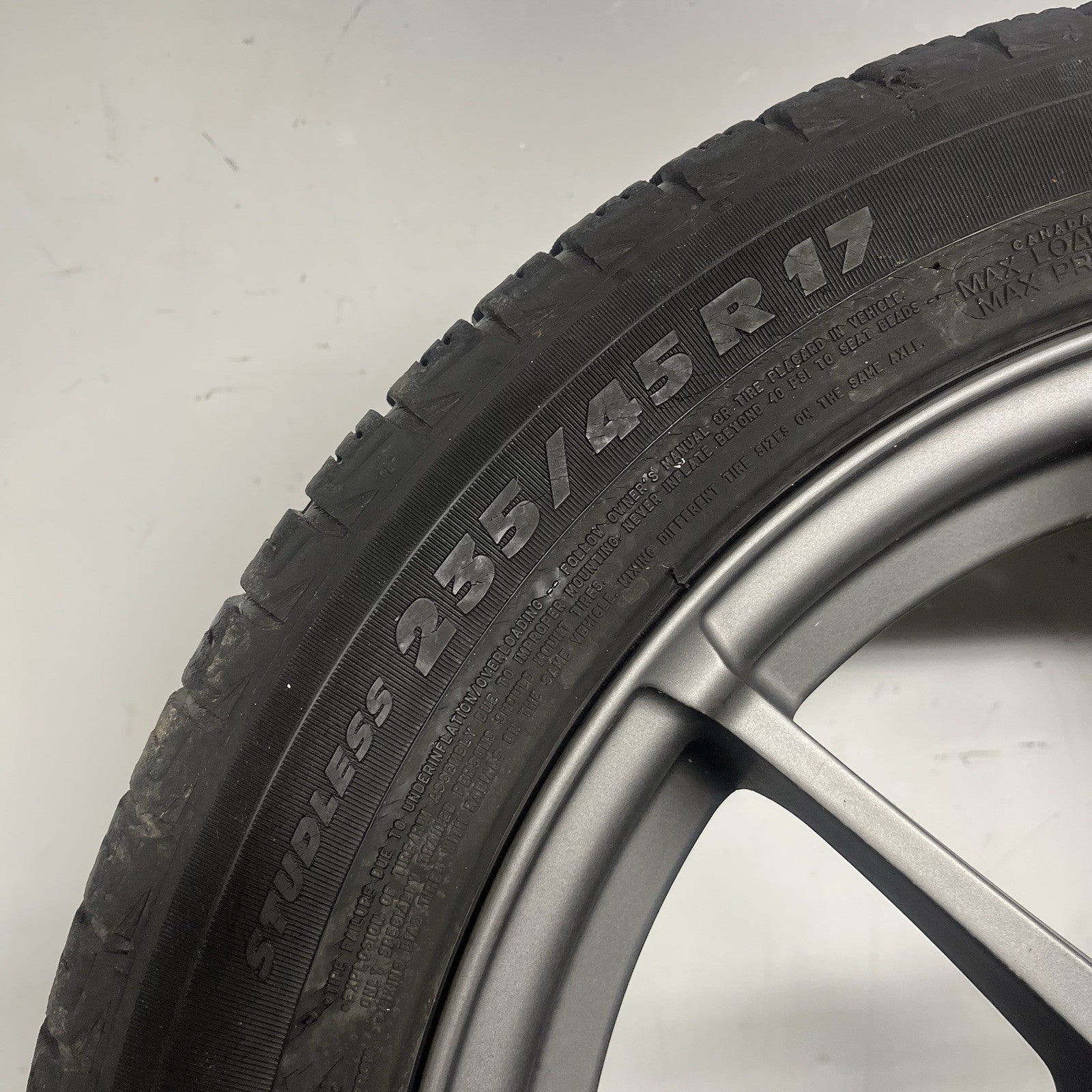 ☑️ Sparco OZ Racing Assetto Gara Wheel 17x7.5  ET45 5x100 Alloy Rim Gray
