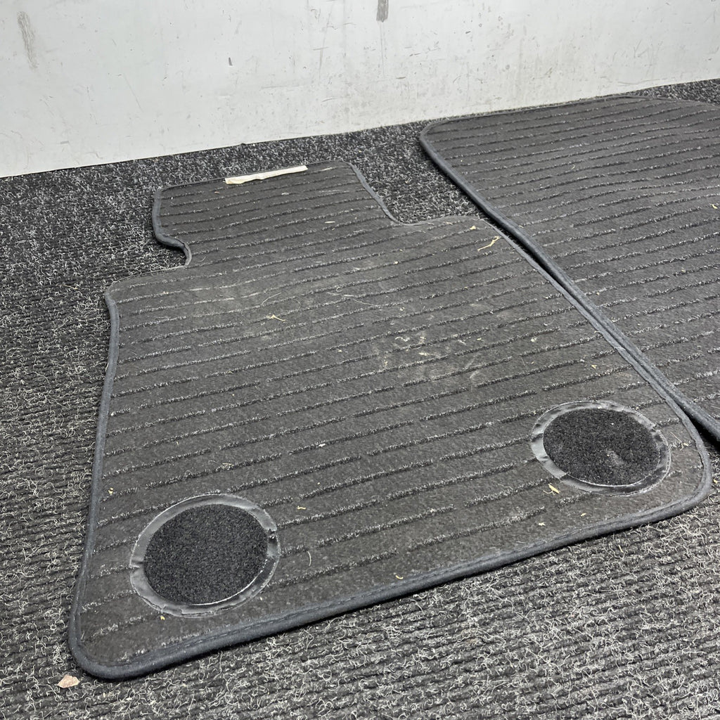 ☑️ Bmw Black Floor Mats Set Part Number 106480-11 OEM 3 And 5 Series