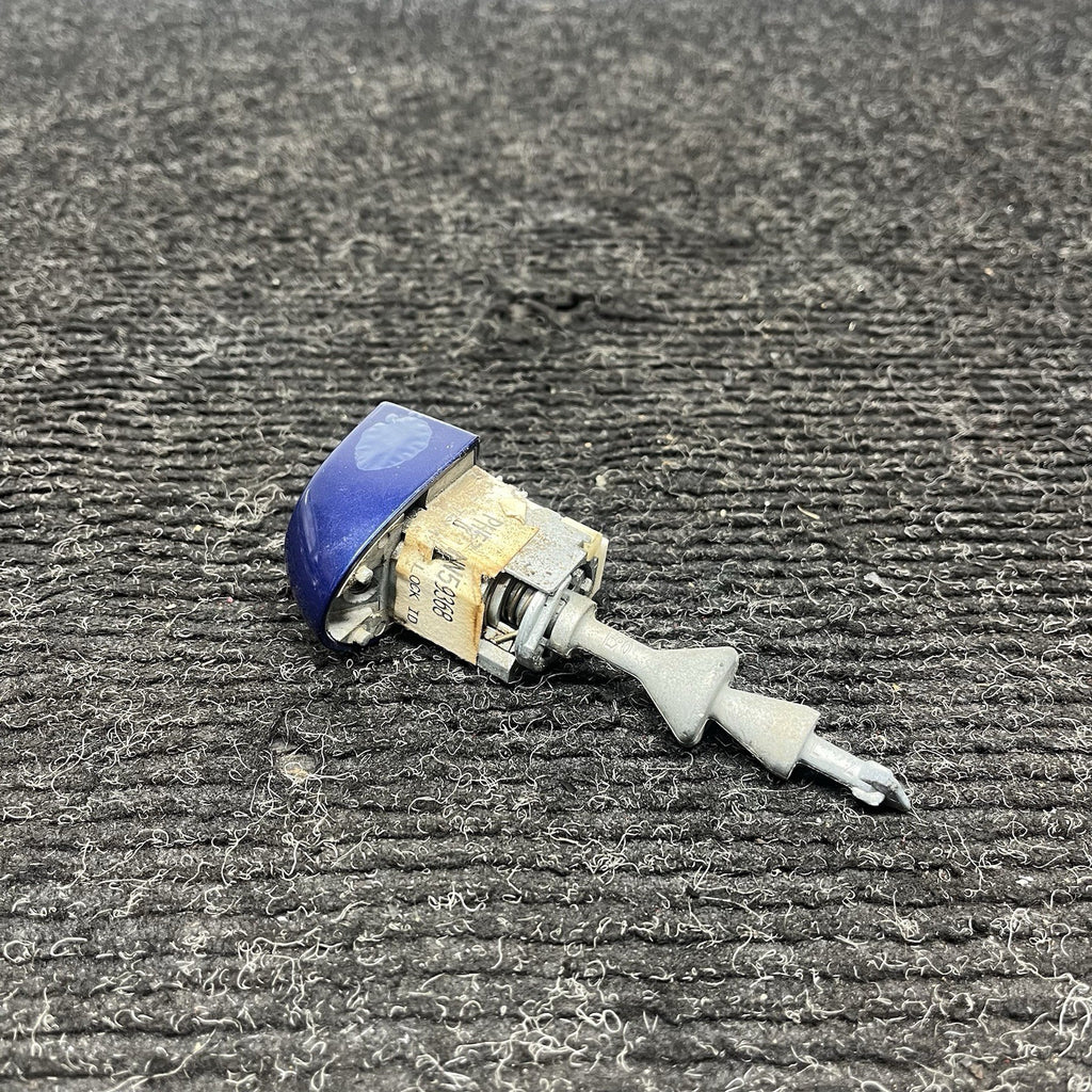 ☑️07-13 OEM BMW E90 335 M3 Left Driver Door Lock Key Cylinder Mechanism Blue