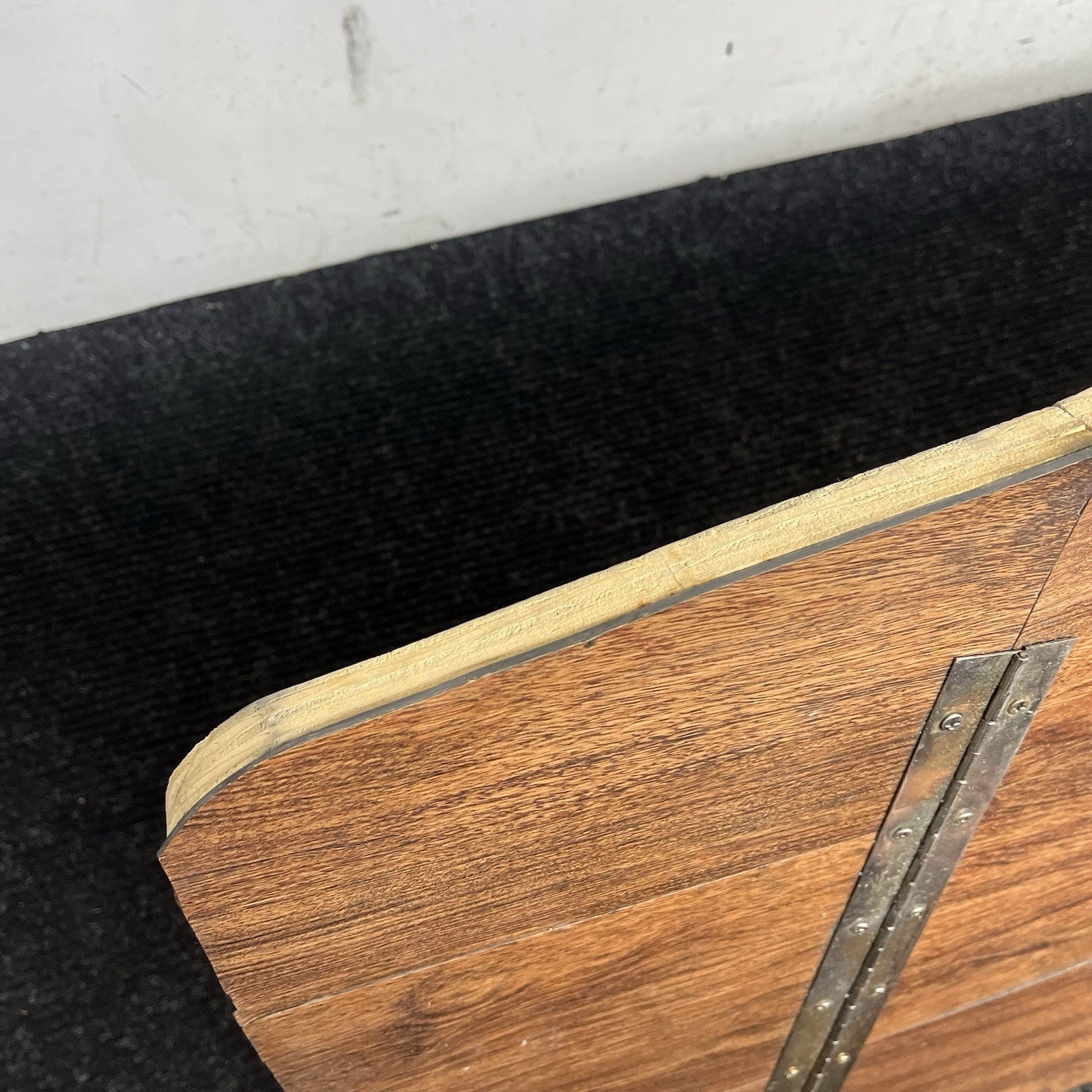 ☑️ 15-21 Subaru WRX STI Custom Wood Fold Rear Trunk Floor Cargo Liner Cover