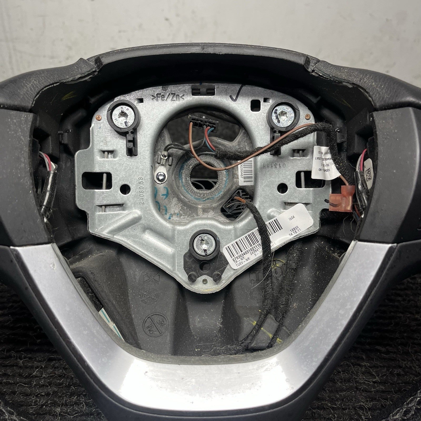 ☑️ 2011-2017 BMW X3 F25 SPORT STEERING WHEEL BLACK LEATHER OEM