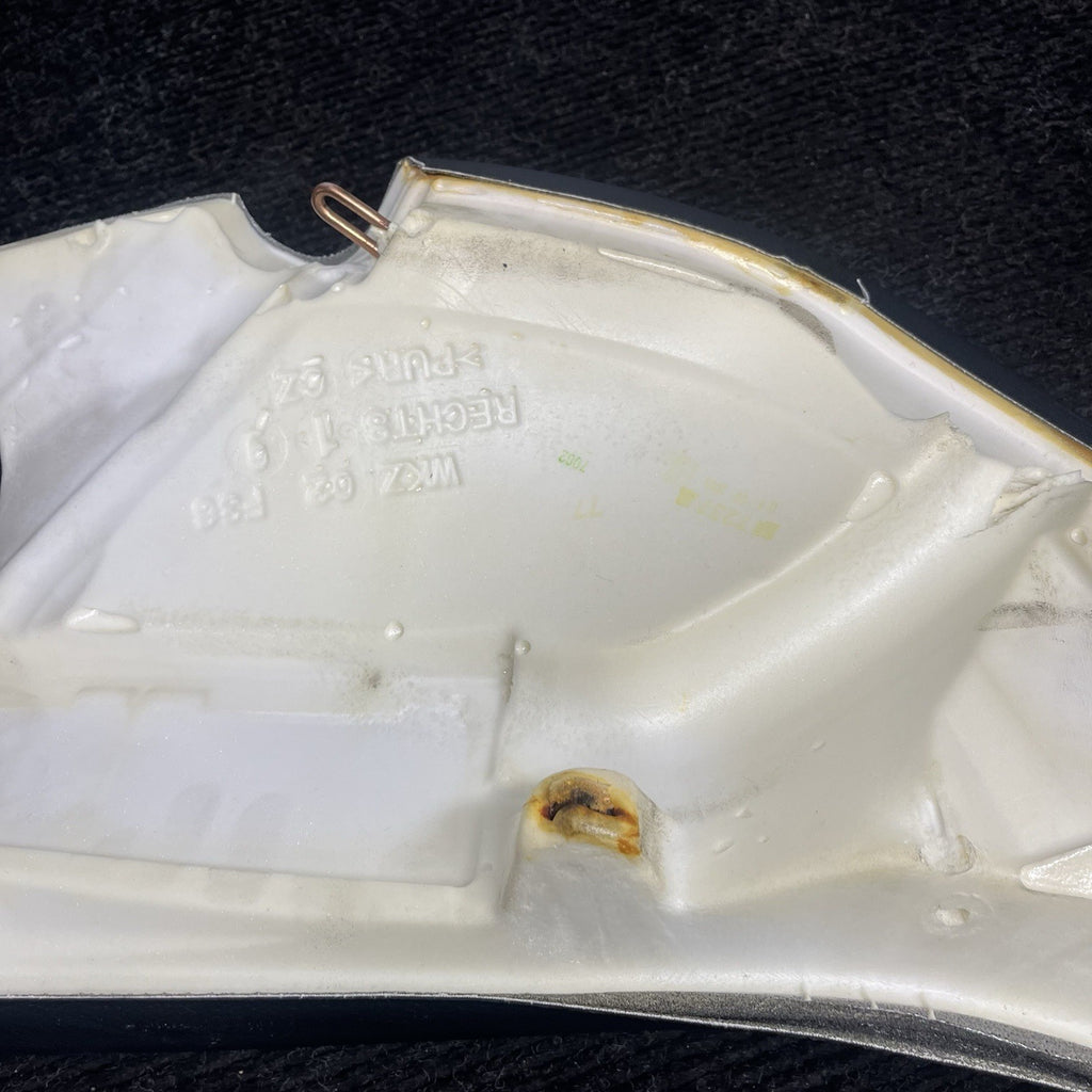 ☑️ 2015-2018 BMW 428ix F36 OEM Left Rear Seat Bolster Black Leather